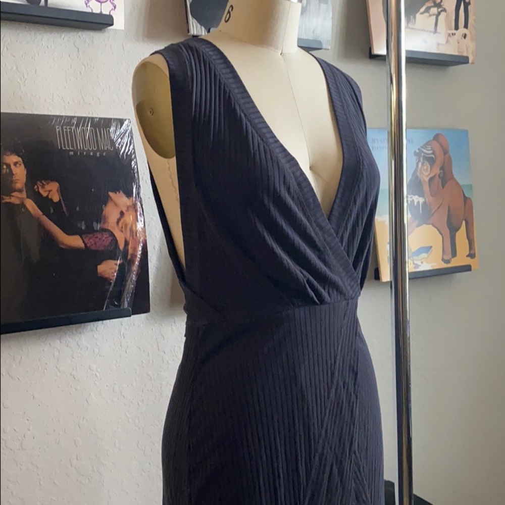 SOLD: Free People Rib Knit Midi Dress